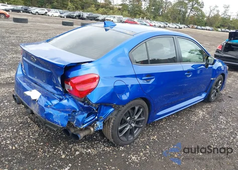 2020 Subaru Wrx Limited z USA, uszkodzony, nr VIN JF1VA1H68L9805509